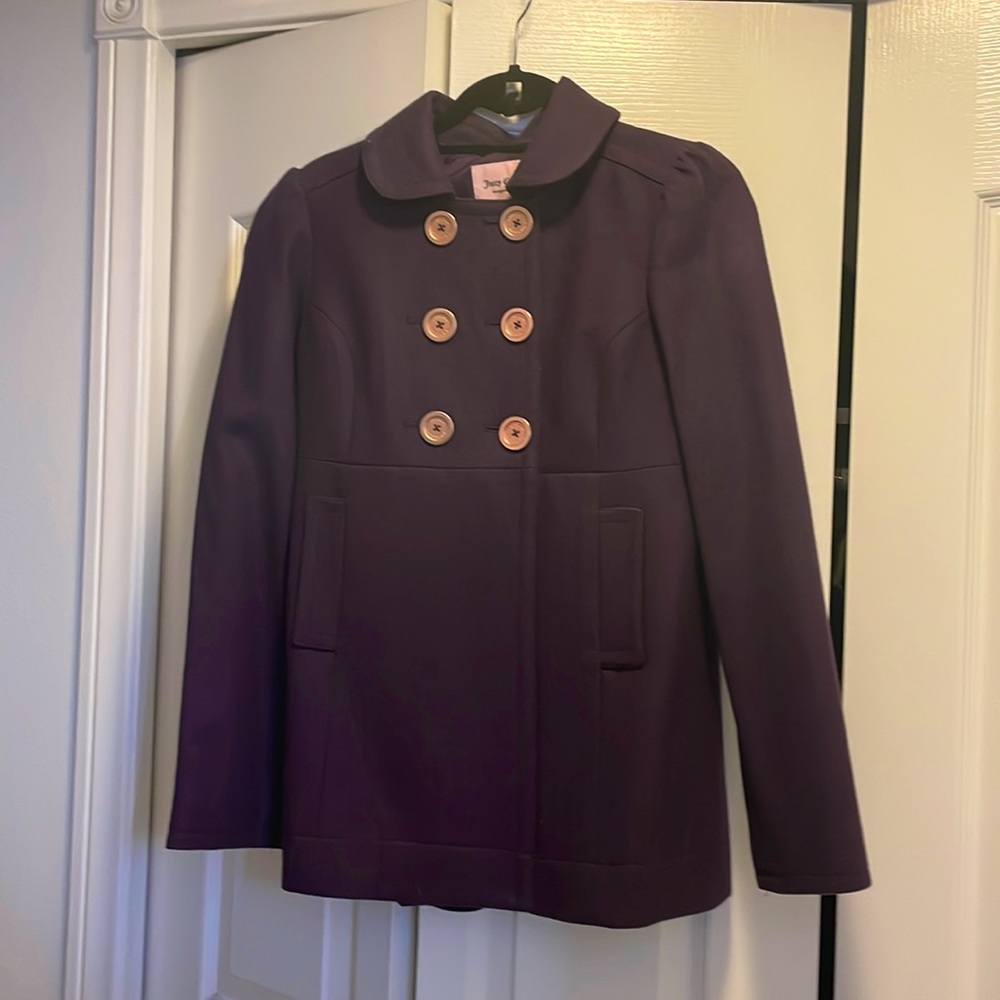 Juicy Couture Purple Coat- Medium